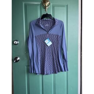 Columbia Large NWT Women's "OuterSpaced" 1/2 Zip Pullover.